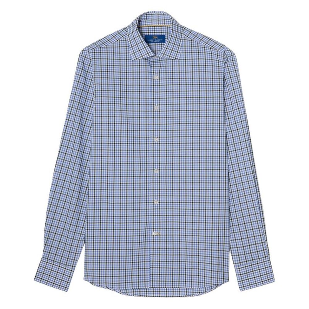 Robert Talbott Mens  Reynolds Bold Check Dress Shirt